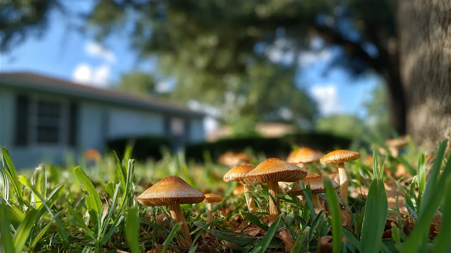 If Mushrooms Keep Popping Up in Your Venice Lawn, Read This Now