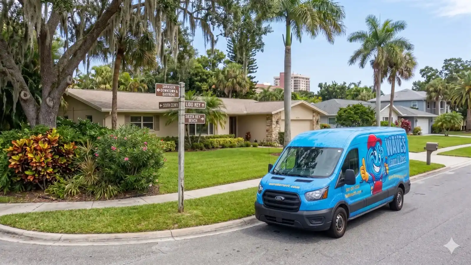 Venice FL Pest Control service vehicle